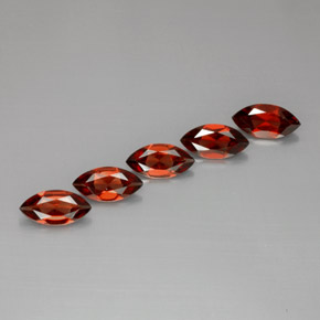  ct natürliche roter Almandin-Granat-Edelsteine, Marquise, VS