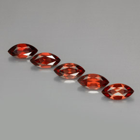  ct natürliche roter Almandin-Granat-Edelsteine, Marquise, VS