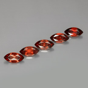  ct natürliche roter Almandin-Granat-Edelsteine, Marquise, VS