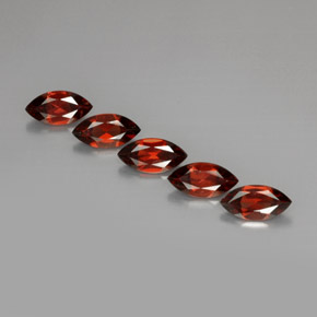  ct natürliche roter Almandin-Granat-Edelsteine, Marquise, VS