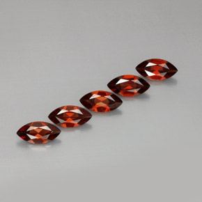  ct natürliche roter Almandin-Granat-Edelsteine, Marquise, VS