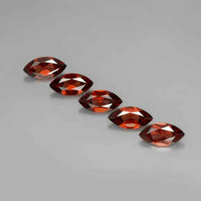  ct natürliche roter Almandin-Granat-Edelsteine, Marquise, VS