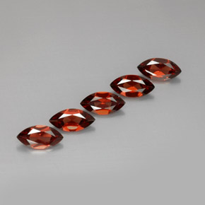  ct natürliche roter Almandin-Granat-Edelsteine, Marquise, VS
