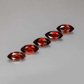  ct natürliche roter Almandin-Granat-Edelsteine, Marquise, VS