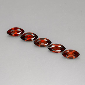  ct natürliche roter Almandin-Granat-Edelsteine, Marquise, VS