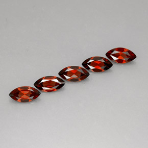  ct natürliche roter Almandin-Granat-Edelsteine, Marquise, VS