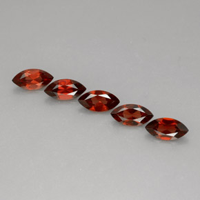  ct natürliche roter Almandin-Granat-Edelsteine, Marquise, VS