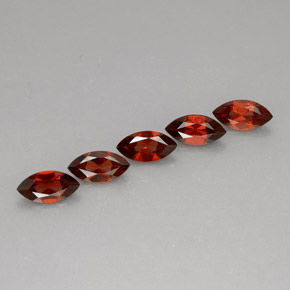  ct natürliche roter Almandin-Granat-Edelsteine, Marquise, VS