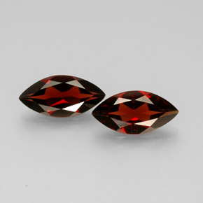  ct natürliche roter Almandin-Granat-Edelsteine, Marquise, VS