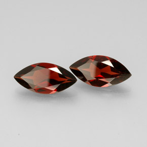  ct natürliche roter Almandin-Granat-Edelsteine, Marquise, VS
