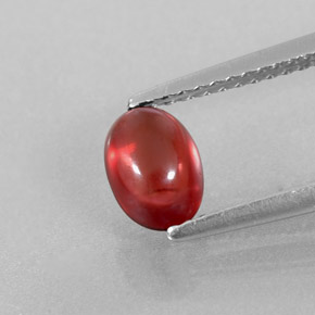 1,15 ctw natürlicher roter Almandin-Granat, Transparent, Transparent / Lichtdurchlässig