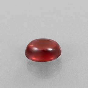 1,15 ctw natürlicher roter Almandin-Granat, Transparent, Transparent / Lichtdurchlässig