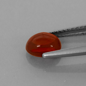 1,49 ctw natürlicher roter Almandin-Granat, Transparent, Transparent / Lichtdurchlässig