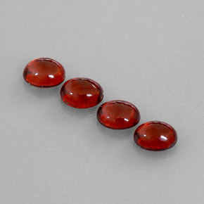  ct natürliche roter Almandin-Granat-Edelsteine, Transparent, Transparent / Lichtdurchlässig