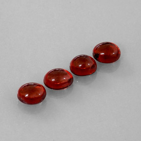  ct natürliche roter Almandin-Granat-Edelsteine, Transparent, Transparent / Lichtdurchlässig