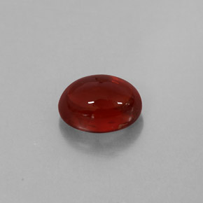 1,28 ctw natürlicher roter Almandin-Granat, Transparent, Transparent / Lichtdurchlässig