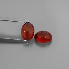  ct natürliche Rot Almandin-Granat-Edelsteine, Transparent, Transparent / Lichtdurchlässig