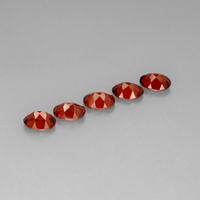  ct natürliche Rot Almandin-Granat-Edelsteine, Oval Schliff, VS
