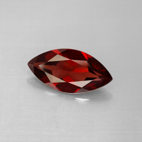 2,73 ctw natürlicher roter Almandin-Granat, Marquise, VVS-VS