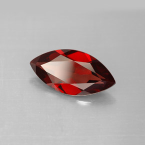 2,73 ctw natürlicher roter Almandin-Granat, Marquise, VVS-VS
