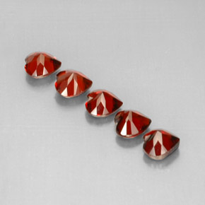  ct natürliche tiefrot Almandin-Granat-Edelsteine, Herzform, VS