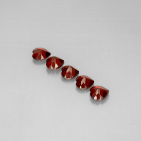  ct natürliche roter Almandin-Granat-Edelsteine, Herzform, VS