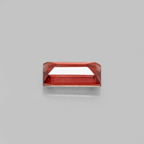 9,17 ctw natürlicher orange-rot Almandin-Granat, Baguette, VS