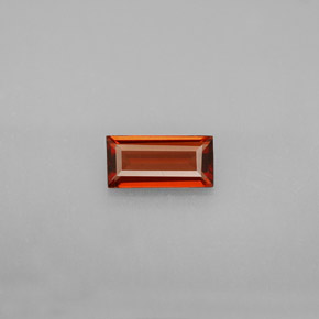 9,17 ctw natürlicher orange-rot Almandin-Granat, Baguette, VS
