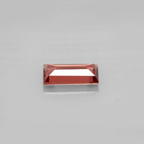 9,17 ctw natürlicher orange-rot Almandin-Granat, Baguette, VVS-VS