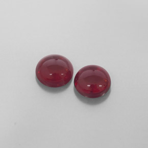  ct natürliche roter Almandin-Granat-Edelsteine, Transparent, Transparent / Lichtdurchlässig