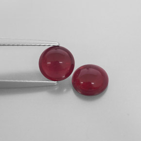 ct natürliche roter Almandin-Granat-Edelsteine, Transparent, Transparent / Lichtdurchlässig