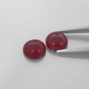  ct natürliche roter Almandin-Granat-Edelsteine, Transparent, Transparent / Lichtdurchlässig