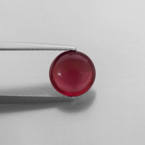 9,17 ctw natürlicher Tiefrot Almandin-Granat, Transparent, Transparent / Lichtdurchlässig