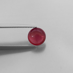 1,40 ctw natürlicher roter Almandin-Granat, Transparent, Transparent / Lichtdurchlässig