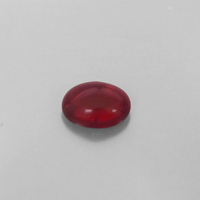 0,84 ctw natürlicher roter Almandin-Granat, Transparent, Transparent / Lichtdurchlässig
