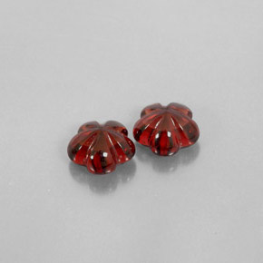  ct natürliche roter Almandin-Granat-Edelsteine, Transparent, Transparent / Lichtdurchlässig