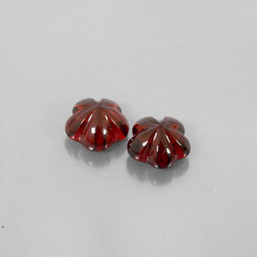  ct natürliche roter Almandin-Granat-Edelsteine, Transparent, Transparent / Lichtdurchlässig