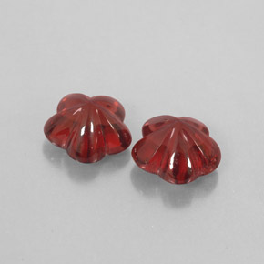  ct natürliche roter Almandin-Granat-Edelsteine, Transparent, Transparent / Lichtdurchlässig