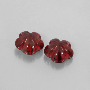  ct natürliche roter Almandin-Granat-Edelsteine, Transparent, Transparent / Lichtdurchlässig