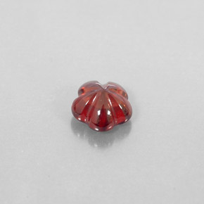 1,83 ctw natürlicher roter Almandin-Granat, Transparent, Transparent / Lichtdurchlässig