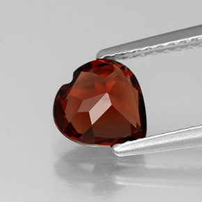 1,37 ctw natürlicher roter Almandin-Granat, Herzform, VVS