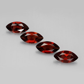  ct natürliche roter Almandin-Granat-Edelsteine, Marquise, VVS-VS