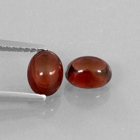  ct natürliche roter Almandin-Granat-Edelsteine, Transparent, Transparent / Lichtdurchlässig
