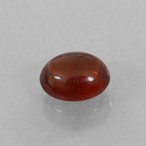 0,92 ctw natürlicher roter Almandin-Granat, Transparent, Transparent / Lichtdurchlässig
