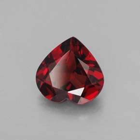 1,32 ctw natürlicher roter Almandin-Granat, Herzform, VVS