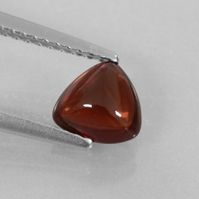 1,17 ctw natürlicher roter Almandin-Granat, Transparent, Transparent / Lichtdurchlässig