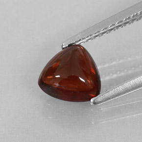 1,17 ctw natürlicher roter Almandin-Granat, Transparent, Transparent / Lichtdurchlässig