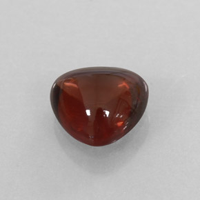 1,47 ctw natürlicher roter Almandin-Granat, Transparent, Transparent / Lichtdurchlässig