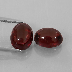  ct natürliche roter Almandin-Granat-Edelsteine, Transparent, Transparent / Lichtdurchlässig