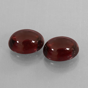  ct natürliche roter Almandin-Granat-Edelsteine, Transparent, Transparent / Lichtdurchlässig